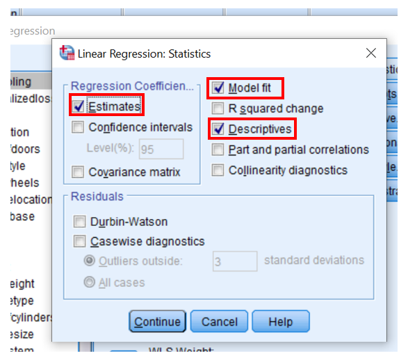 Machine Learning Regression Analysis - SPSS