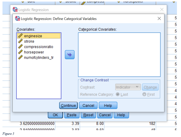 Machine Learning Logistic Regression - SPSS